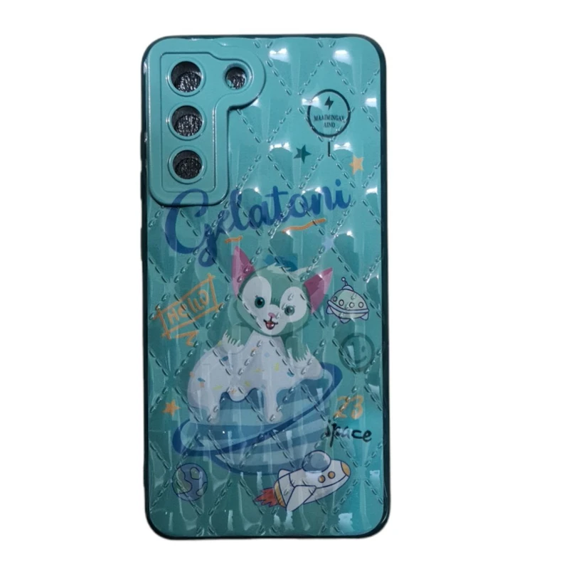 کاور مدل پافر طرح دخترانه کد 230 مناسب برای گوشی موبایل سامسونگ Galaxy S21 FE