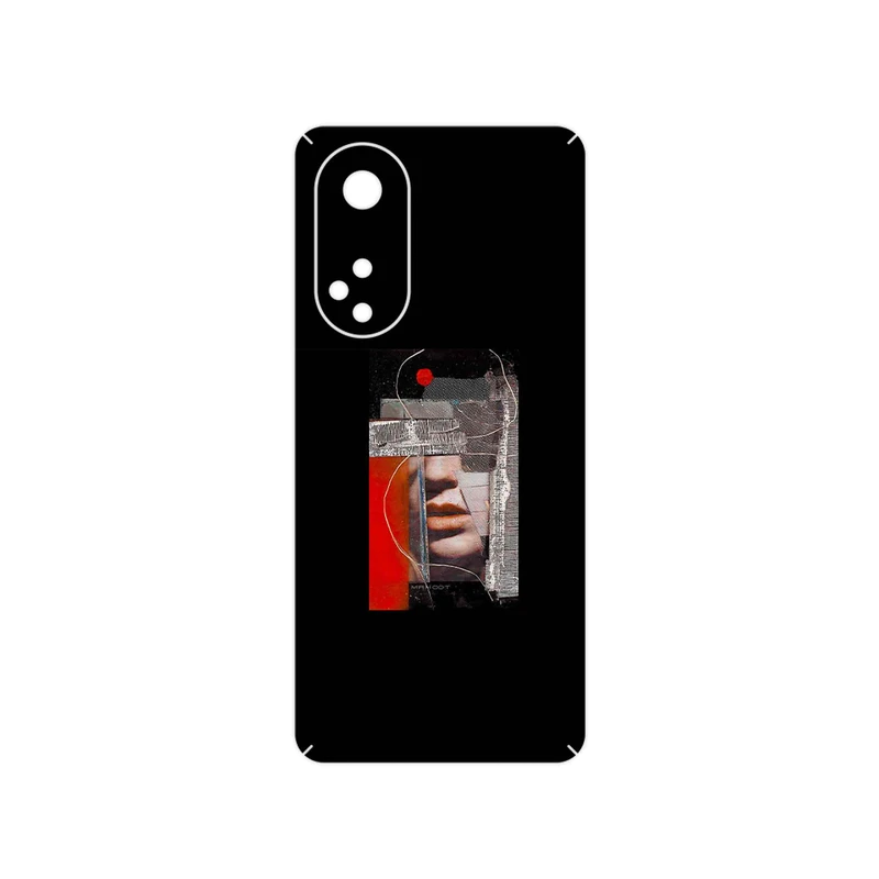 برچسب پوششی ماهوت مدل Collage of Mouth مناسب برای گوشی موبایل اپو A98