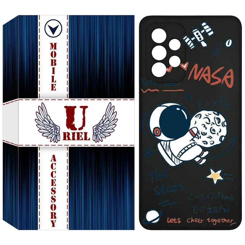 کاور یوریل مدل KSH کد 27 طرح ناسا مناسب برای گوشی موبایل سامسونگ Galaxy A72