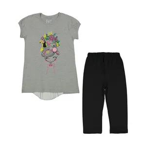 ست بلوز و شلوارک دخترانه سون پون مدل 1391751-90