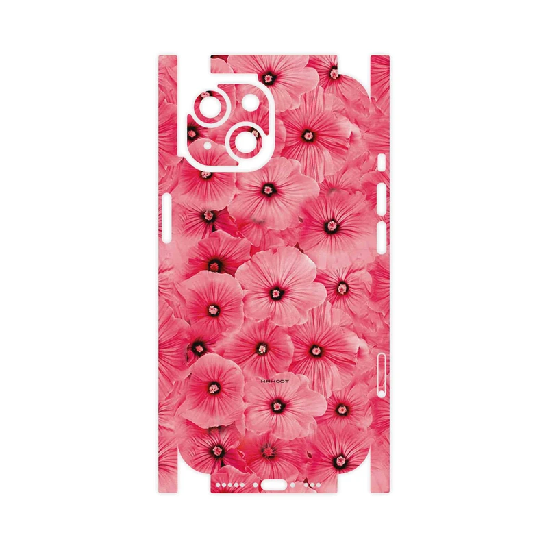 برچسب پوششی ماهوت مدل Pink_Flower-FullSkin مناسب برای گوشی موبایل اپل iPhone 15