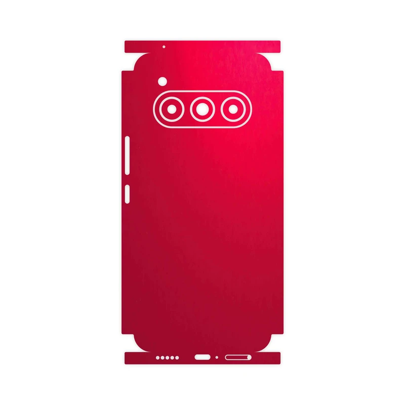 برچسب پوششی ماهوت مدل Matte-Warm-Red-FullSkin مناسب برای گوشی موبایل داریا Bond II Lite 5G