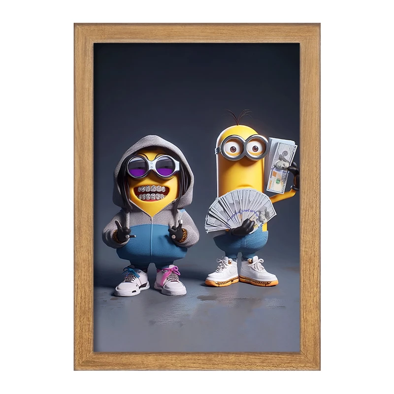 تابلو خندالو مدل مینیون ها (Minions) کد F4410