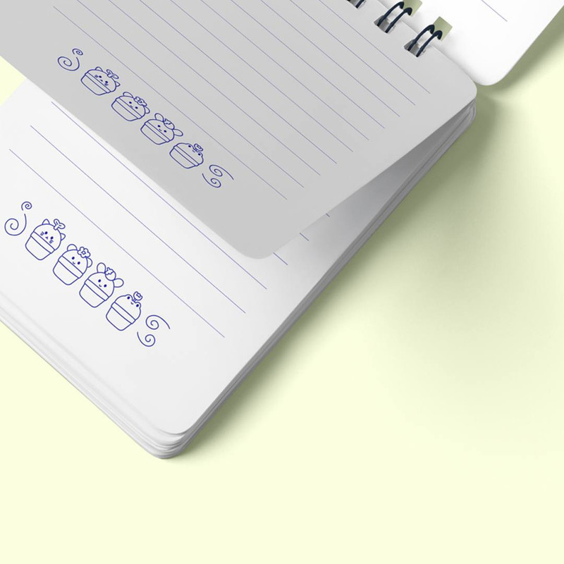 دفترچه یادداشت 80 برگ مدل A17