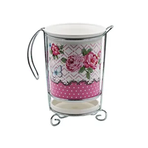 جاقاشقی فرش کیپس طرح گل کد 02