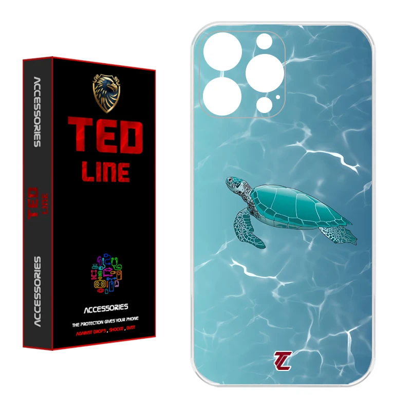 کاور تد لاین طرح لاک پشت کد 1100 مناسب برای گوشی موبایل اپل Iphone 12 Pro 