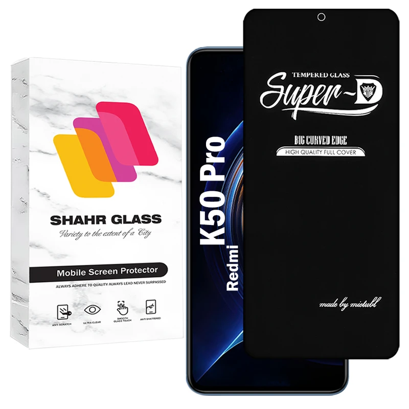 محافظ صفحه نمایش شهر گلس مدل SUPERDNSH مناسب برای گوشی موبایل شیائومی Redmi K50 Pro
