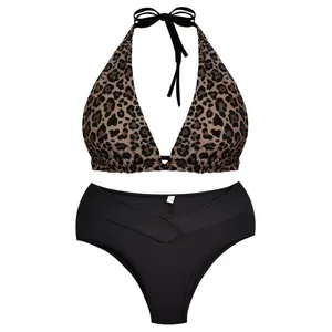 مایو دو تکه زنانه رونیا مدل پلنگی کد 5272-711