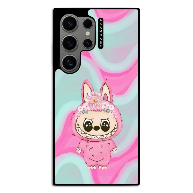 کاور آکام مدل AMC-WSGS24U-LABUBU-19 مناسب برای گوشی موبایل سامسونگ Galaxy S24 Ultra