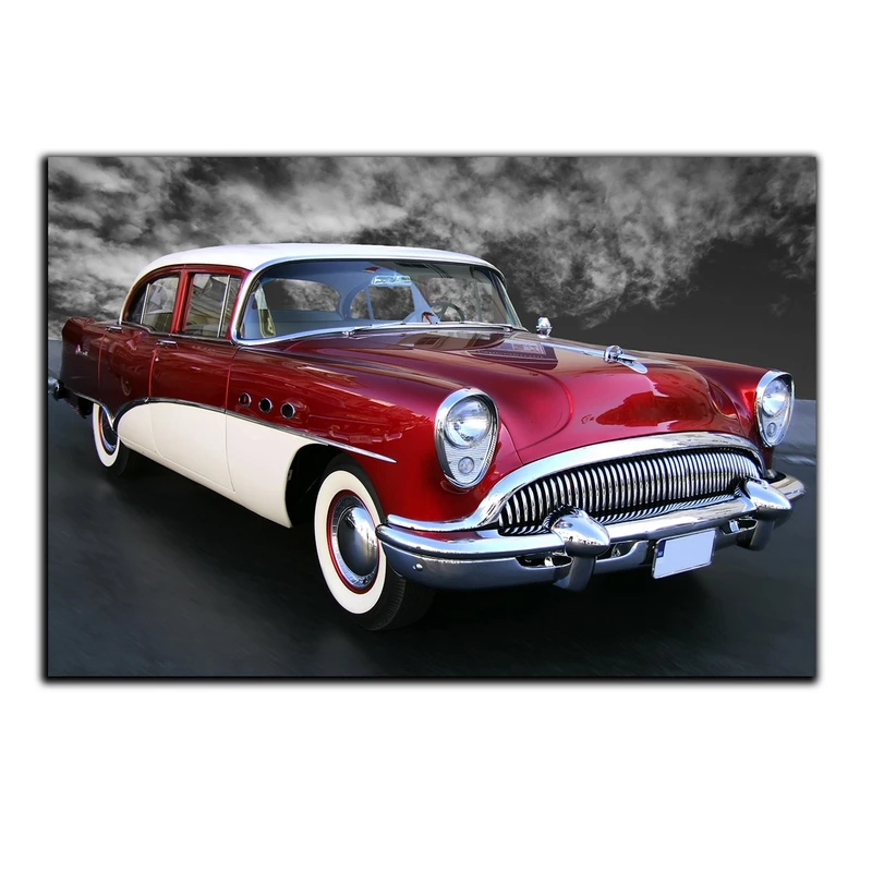 تابلو شاسی بکلیت طرح ماشین کلاسیک مدل SH-4866