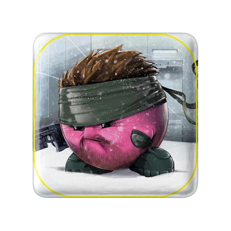 مگنت خندالو طرح بازی متال گیر (Metal Gear) مدل مربعی کد 33143