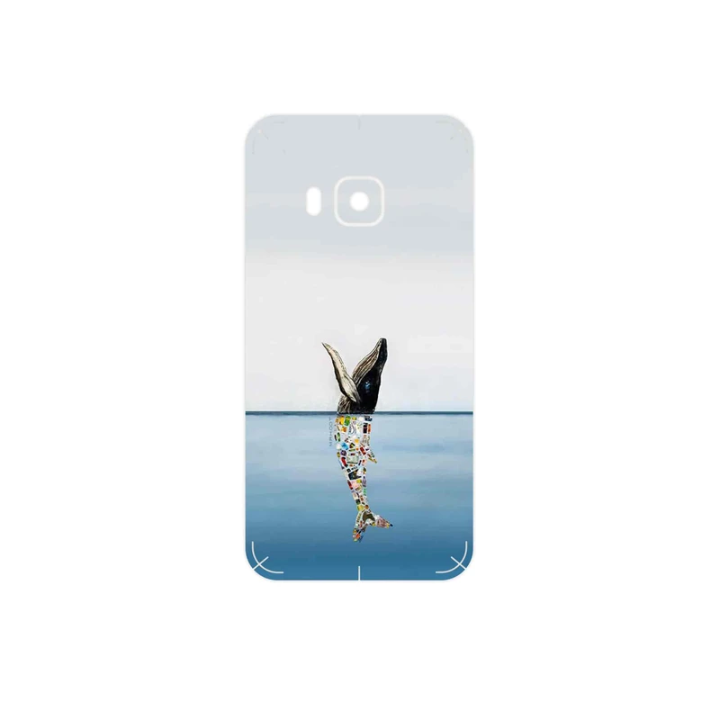 برچسب پوششی ماهوت مدل Collage of Sea Trash مناسب برای گوشی موبایل اچ تی سی One S9