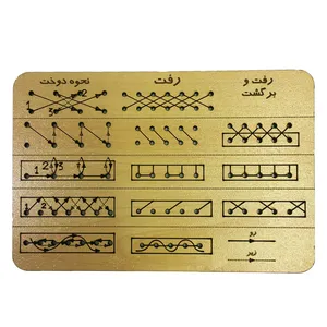 شابلون نشانه گذاری طرح دوخت مدل Stencil-Stitch-W