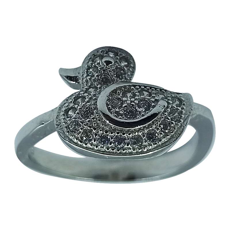 انگشتر نقره زنانه سلین کالا مدل برلیان ce-As235