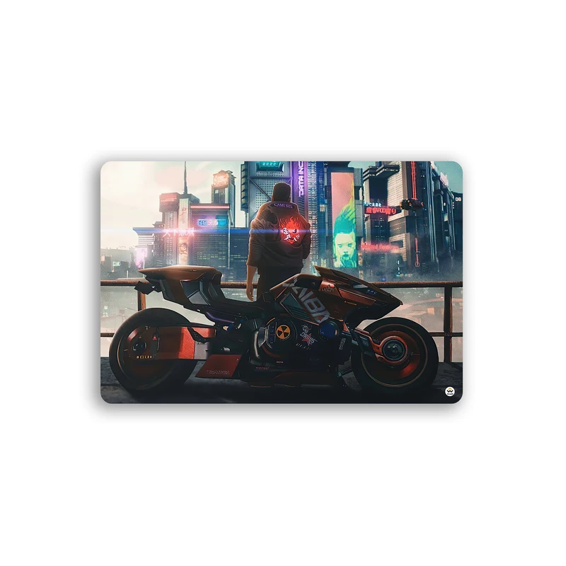ماوس پد مخصوص بازی شادیت مدل cyberpunk کد964 سایز37*24سانتیمتر