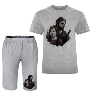 ست تی شرت و شلوارک مردانه مدل آخرین بازمانده A138