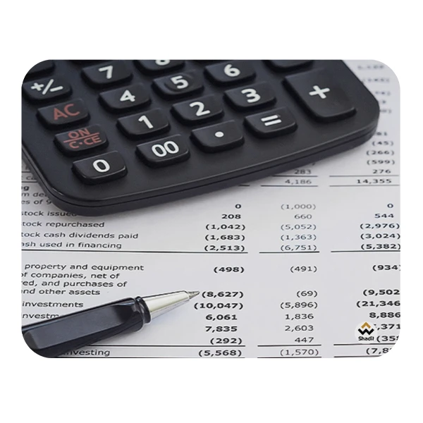 ماوس پد شادیت مدل حسابداری کد02 سایز24*19سانتی متر