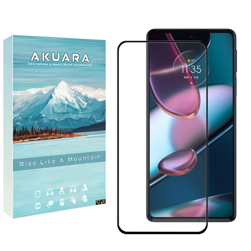 محافظ صفحه نمایش آکوآرا مدل AKU fl1 مناسب برای گوشی موبایل موتورولا Edge 30 Pro