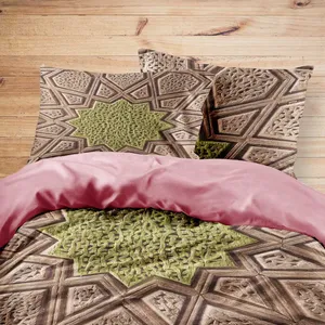 سرویس خواب مدوپد طرح جوانه مدل mod00436 یک نفره 4 تکه