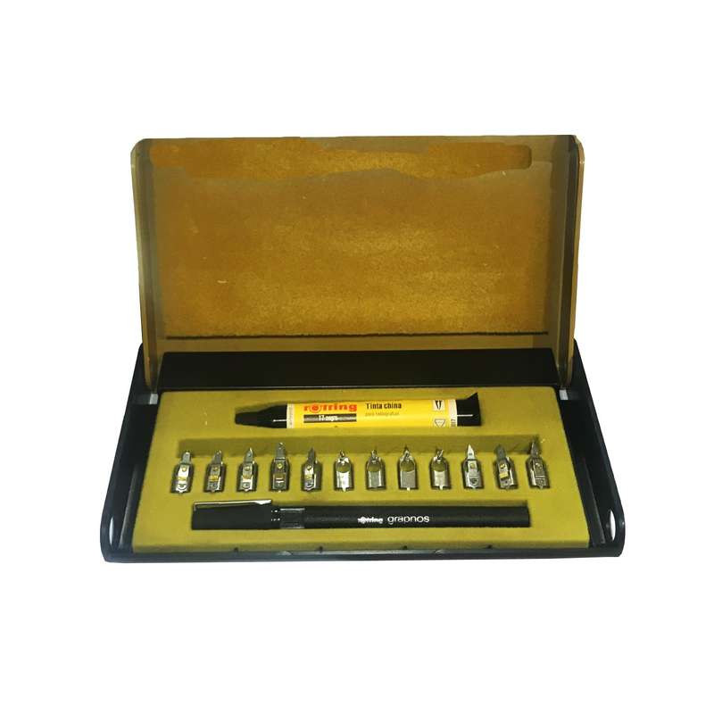 خودنویس روترینگ مدلgraphos  مجموعه 12 عددی