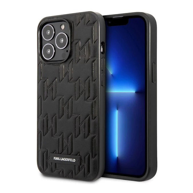 کاور کارل لاگرفلد مدل MONOGRAM PATTERN مناسب برای گوشی موبایل اپل IPHONE 13 