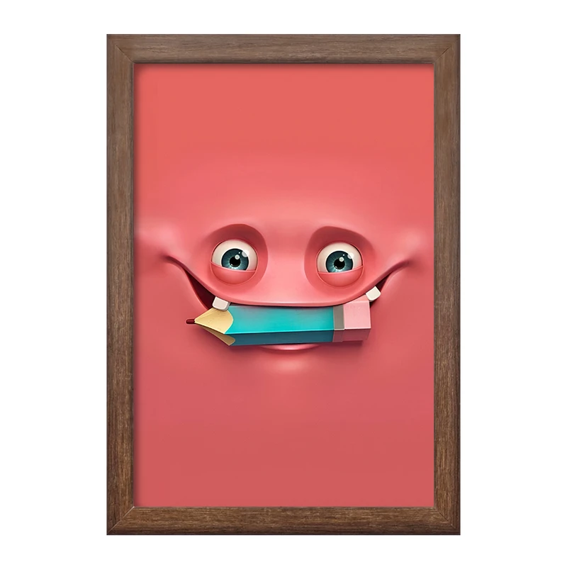 تابلو خندالو طرح ایموجی بامزه کد F3314