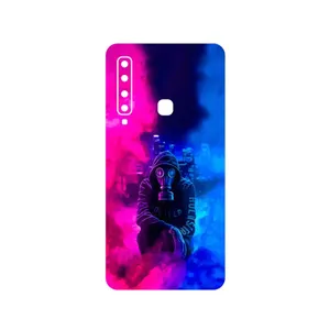 MAHOOT Smoke Rainbow Digital Art 2 Cover Sticker for Samsung Galaxy A9 2018