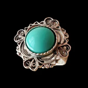 انگشتر زنانه مدل ملیله یزدی کد AN=MAW1