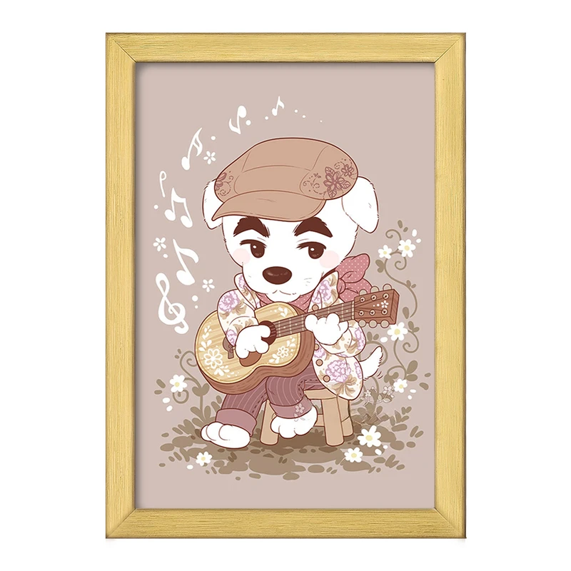 تابلو خندالو طرح بازی انیمال کراسینگ (Animal Crossing) کد 32645