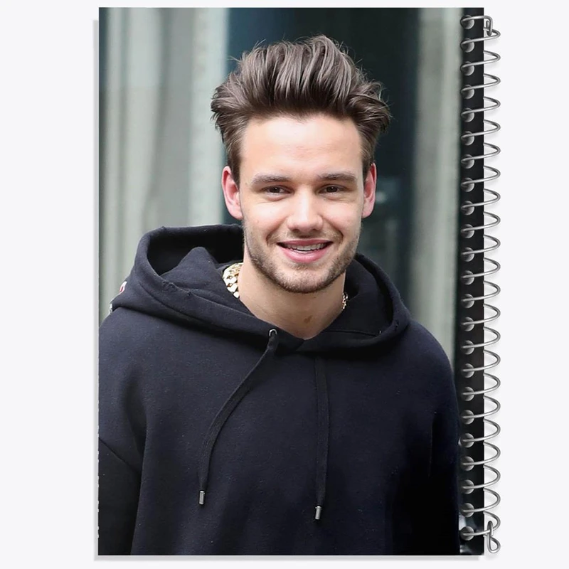 دفتر نقاشی 50 برگ خندالو مدل لیام پین گروه موسیقی وان دایرکشن One Direction کد 18980