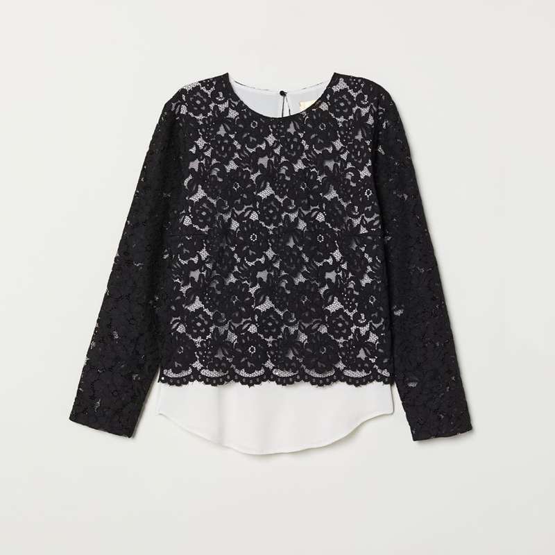 بلوز زنانه اچ اند ام مدل 0663466