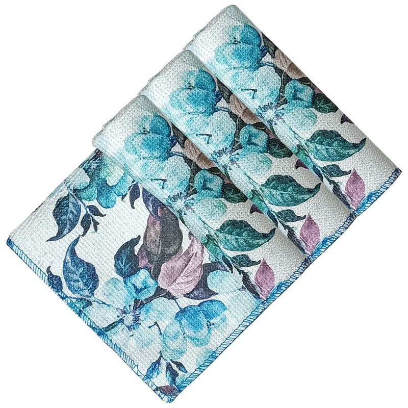 دستمال آشپزخانه بی تی مدل رز کد 25x254 بسته 3 عددی دستمال آشپزخانه بی تی مدل رز کد 25x254 بسته 3 عددی