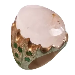 انگشتر نقره مردانه مدل در برفی کد 1400519