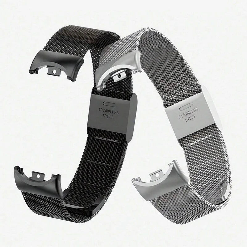 عکس شماره 5 : بند آکوآرا مدل milanese sg مناسب برای مچ بند هوشمند شیائومی mi band 8-9-10