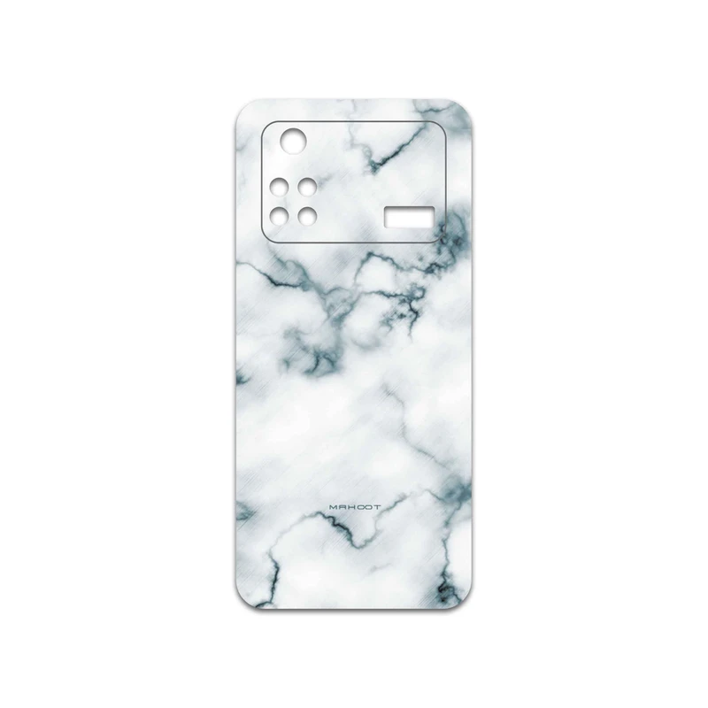 برچسب پوششی ماهوت مدل Blanco-Smoke-Marble مناسب برای گوشی موبایل شیائومی Poco M4 Pro 4G