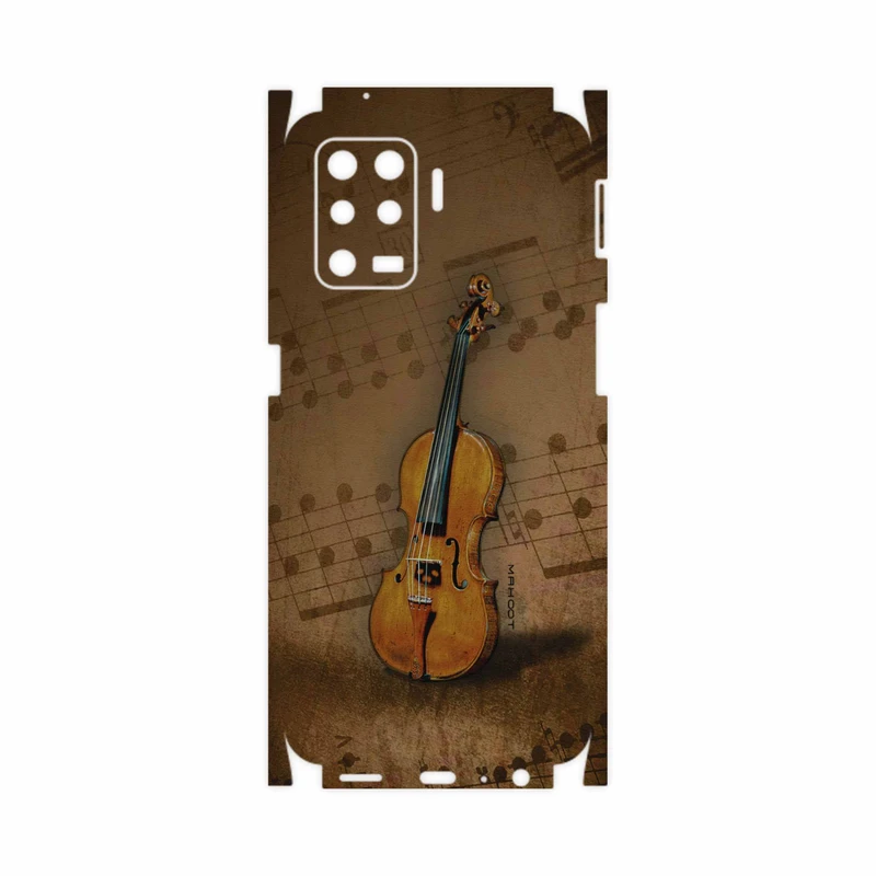 برچسب پوششی ماهوت مدل Violin-Instrument-FullSkin مناسب برای گوشی موبایل اپو A94 4G