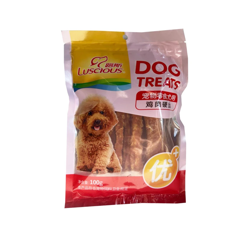 غذای تشویقی سگ لشس مدل سینه مرغ خشک وزن 100 گرم