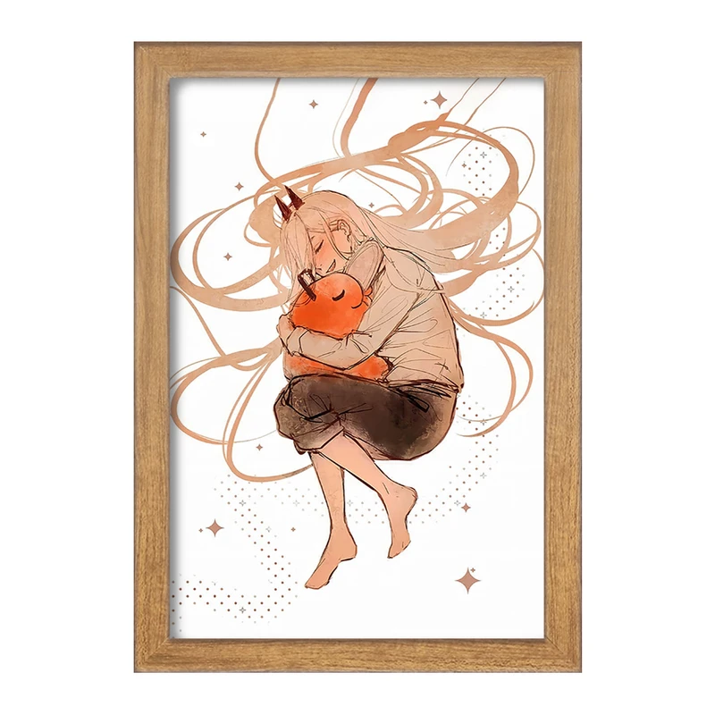 تابلو خندالو مدل پاور انیمه مرد اره ای Chainsaw Man  کد 18003