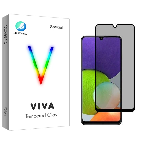 محافظ صفحه نمایش حریم شخصی جانبو مدل Viva مناسب برای گوشی موبایل سامسونگ Galaxy A22 4G