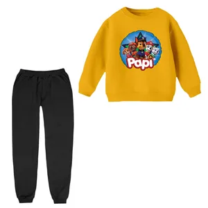 ست سویشرت و شلوار راحتی بچگانه مدل سگ نگهبان کد ۶ 