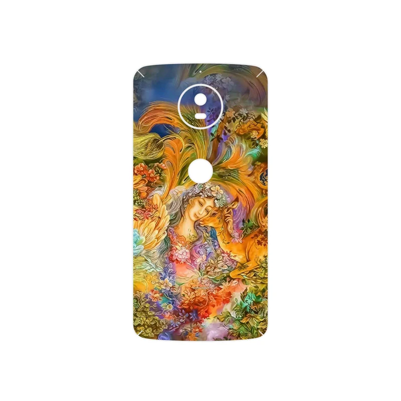 برچسب پوششی ماهوت مدل Persian miniature 3 مناسب برای گوشی موبایل موتورولا Moto G5S