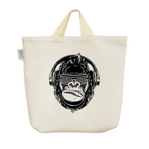 ساک خرید خندالو مدل میمون کد 6077