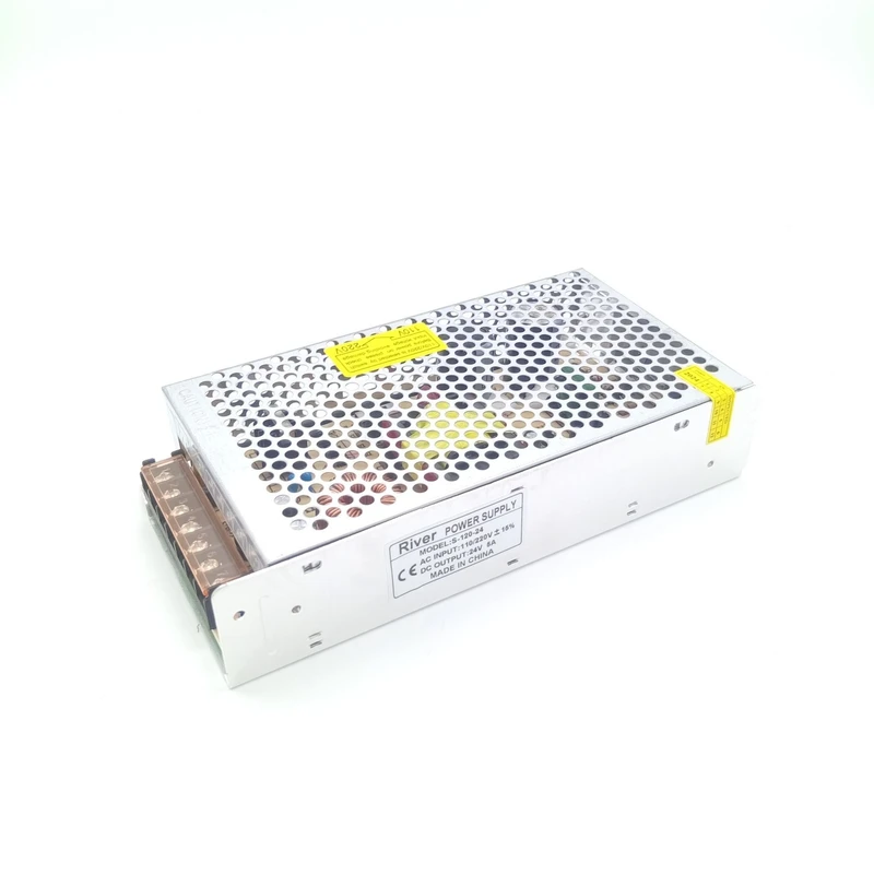 منبع تغذیه سوئیچینگ 24 ولت 5 آمپر ریور مدل S-120-24 مناسب برای سیستم صوتی و تصویری