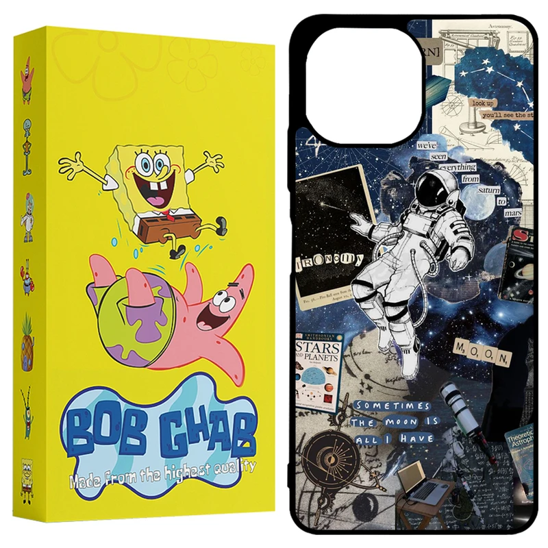 کاور باب قاب طرح فضانورد مدل BCPM11L مناسب برای گوشی موبایل شیائومی Mi 11 Lite 4G / Mi 11 Lite 5G / Mi 11 Lite 5G NE