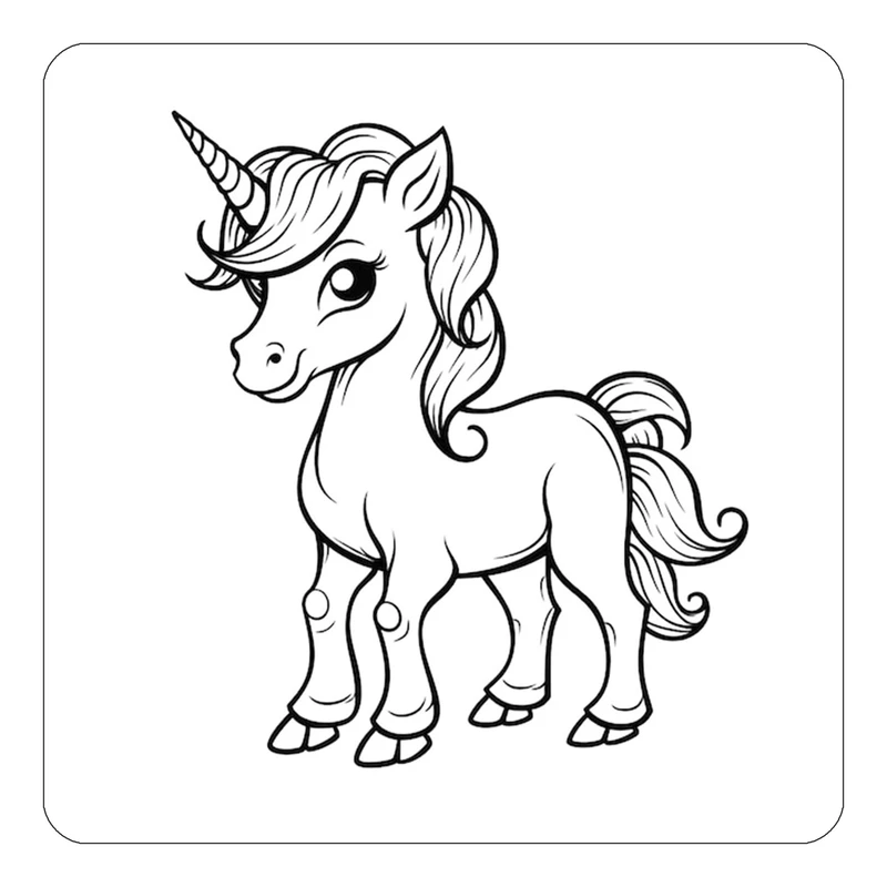 مگنت کاکتی طرح اسب تک شاخ و یونیکورن مدل mp29420