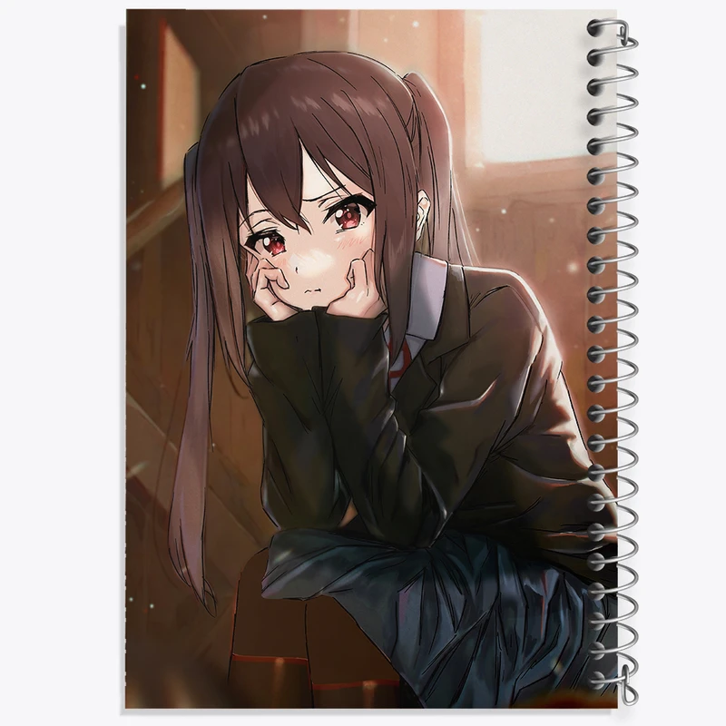 دفتر ژورنال نویسی 50 برگ خندالو مدل نقطه ای طرح میو انیمه كي اون کد 34211