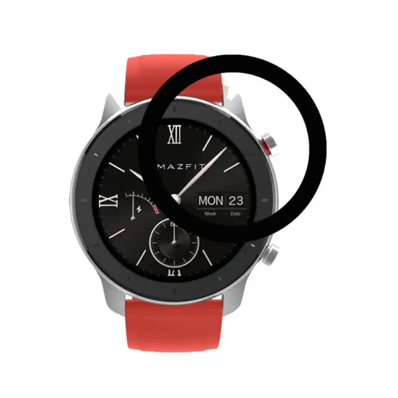 محافظ صفحه نمایش کروکودیل مدل C-PWM مناسب برای ساعت هوشمند امیزفیت GTR 42mm  بسته 2 عددی