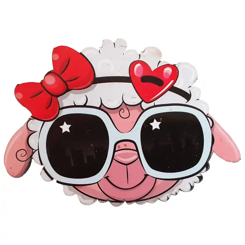 آینه جیبی مدل گوسفند بازیگوش