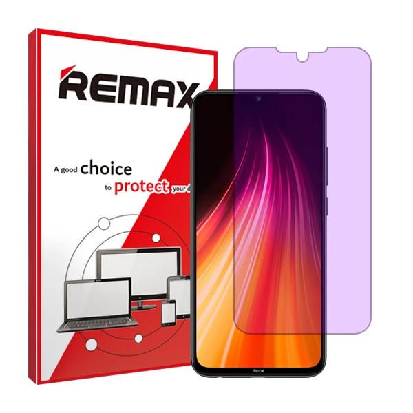 محافظ صفحه نمایش ضداشعه بنفش ریمکس مدل HyPRL مناسب برای گوشی موبایل شیائومی Redmi Note 8
