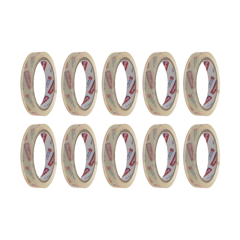 چسب نواری پارسیکار مدل JM 7240 عرض 1.8 سانتی متر بسته 10 عددی